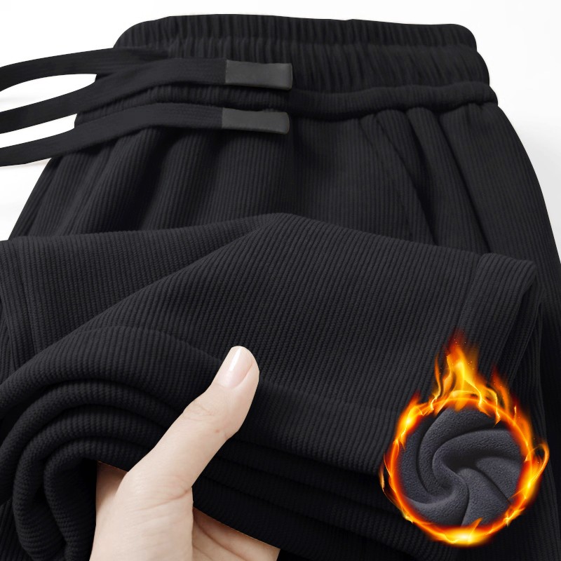Corduroy Pant Warm - Men's Corduroy Fce Lined Casual Pants