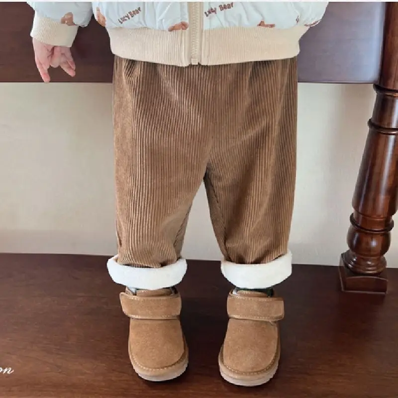 Autumn Winter Children Clothes - Corduroy Pant Warm review and price