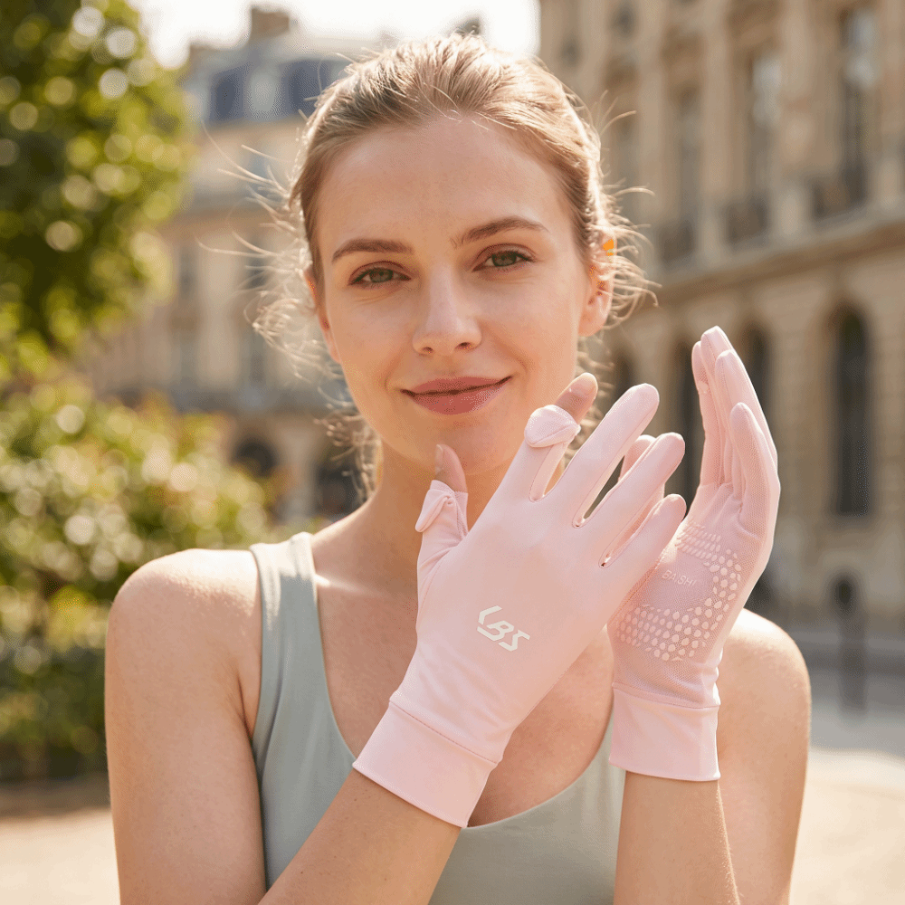 Women Ice Silk UV Protection G - Touch Screen Gloves review and price