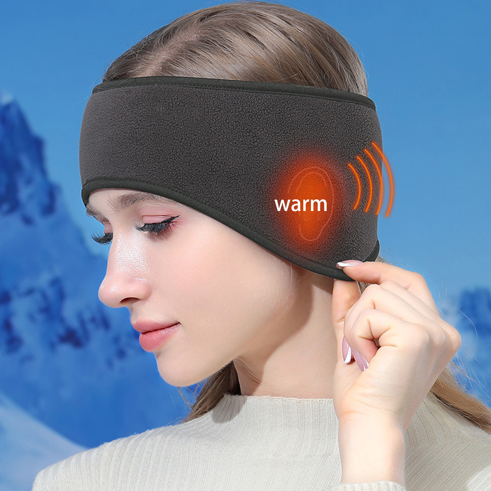 Lightweight Winter Fleece Ther - Fleece Ear Warmer Band review and price