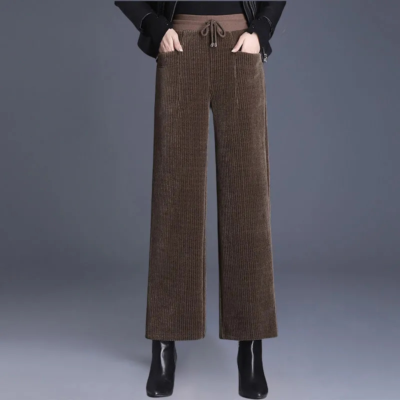 Autumn Winter Corduroy Wide Le - Corduroy Pant Warm review and price