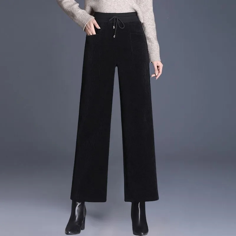 Autumn Winter Corduroy Wide Le - Corduroy Pant Warm review and price