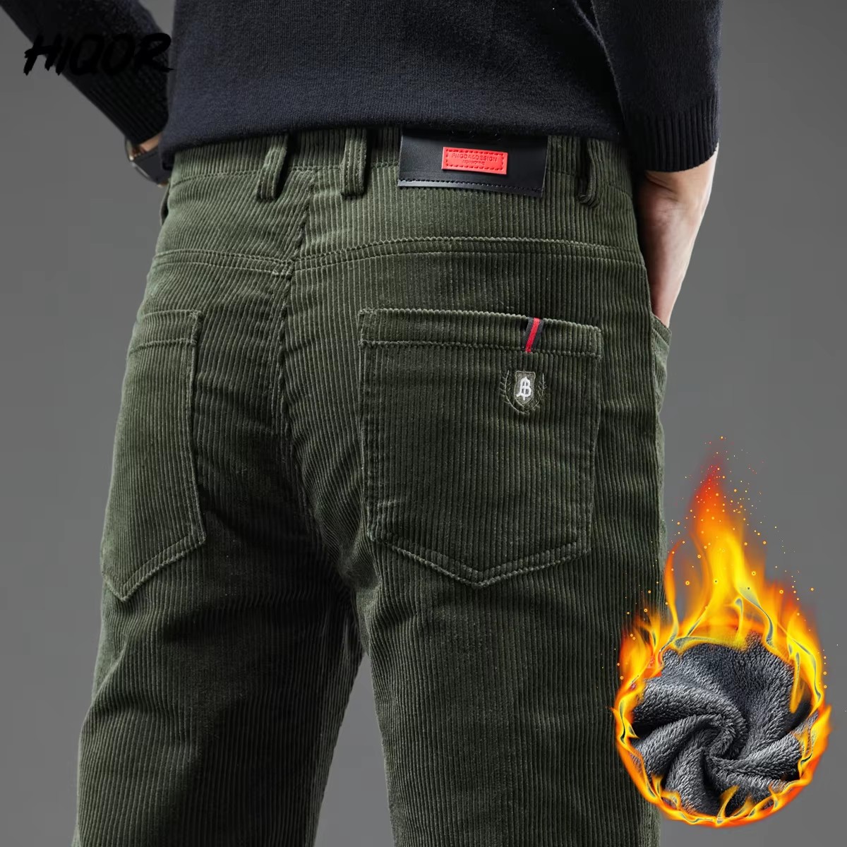 Men's Winter Corduroy Pants Th - Corduroy Pant Warm review and price