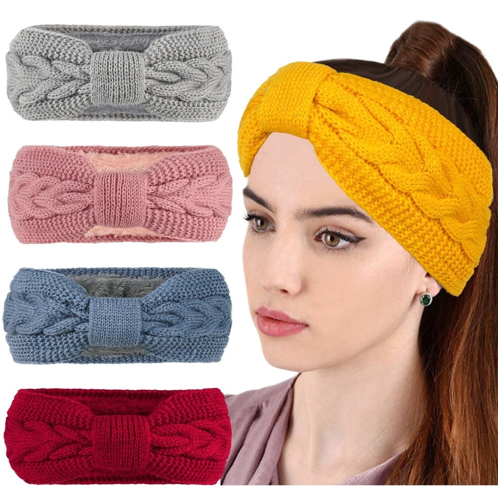 Winter Knitted Women Headbands - Winter Headband Fleece review and price