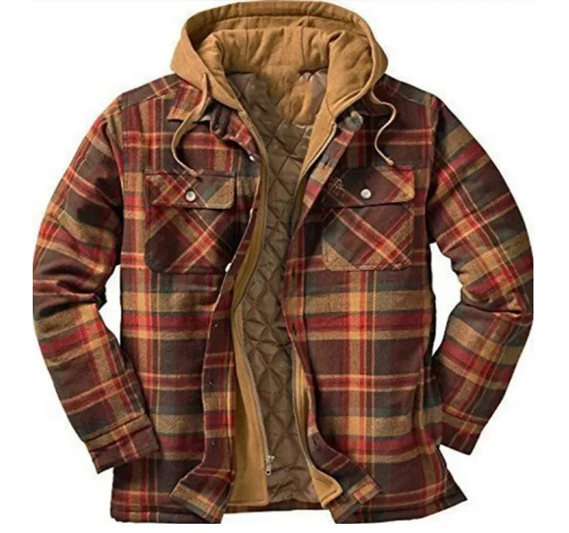 Mens Fleece Lined Flannel Plai - Flannel Shirt Lined review and price