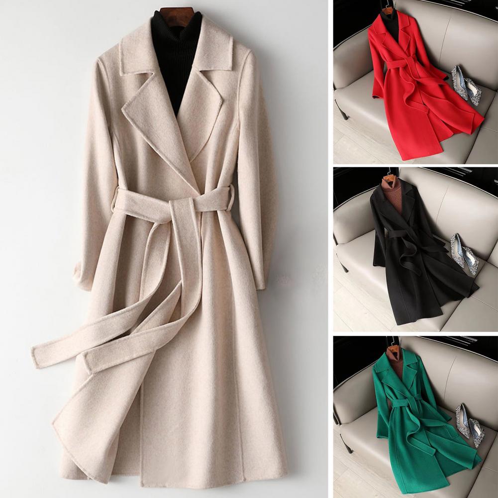 Women Wool Coat Womens Long Wo - Wool Coat Peacoat review and price