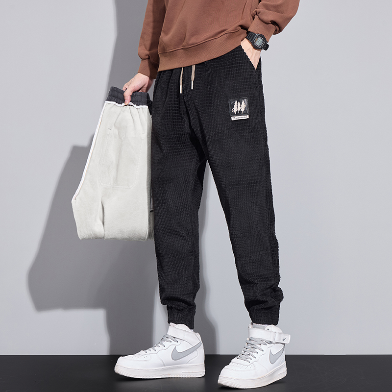Winter Men's Fleece Jogging Pa - Corduroy Pant Warm review and price