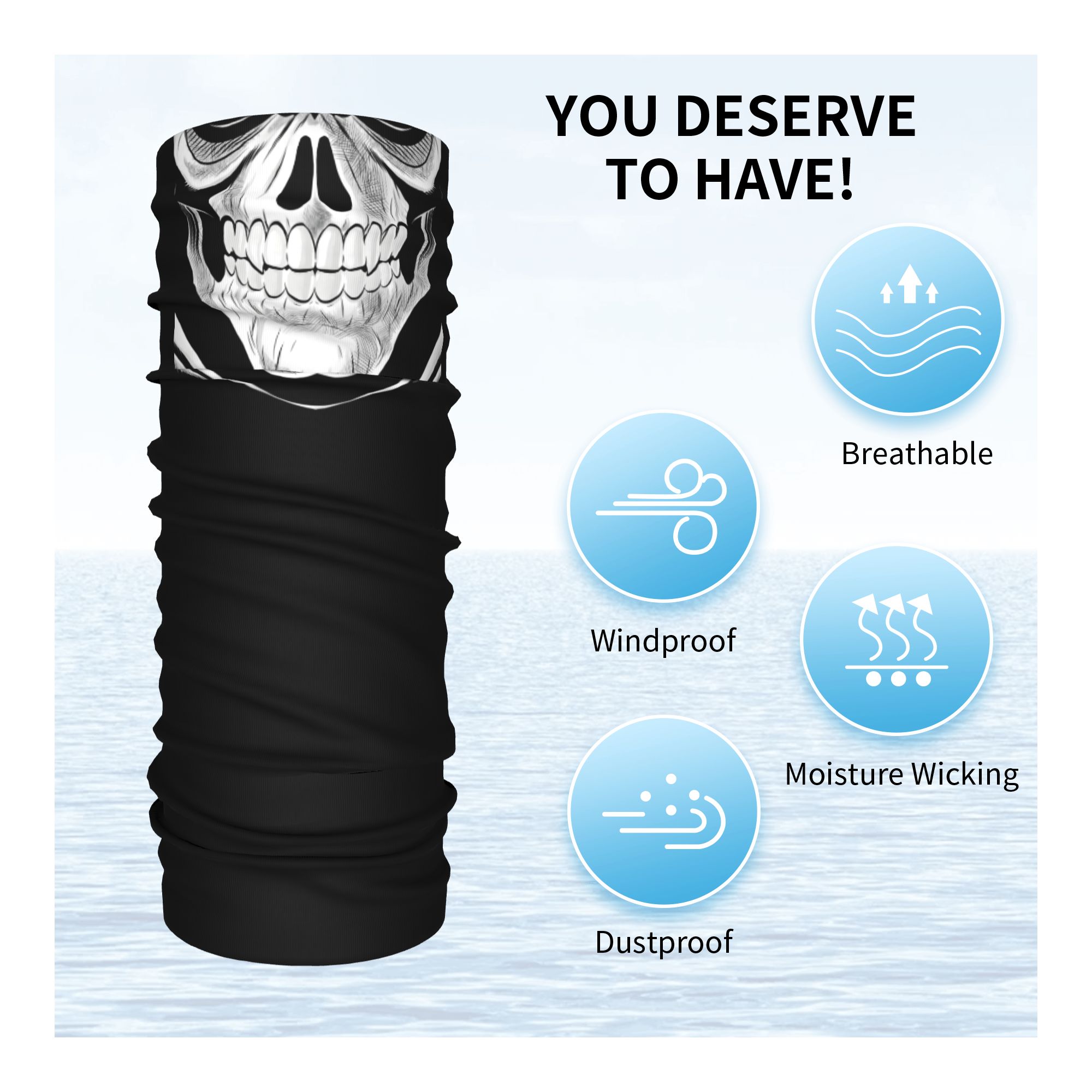 Custom Cool Seamless Mask Neck - Neck Gaiter Fleece review and price