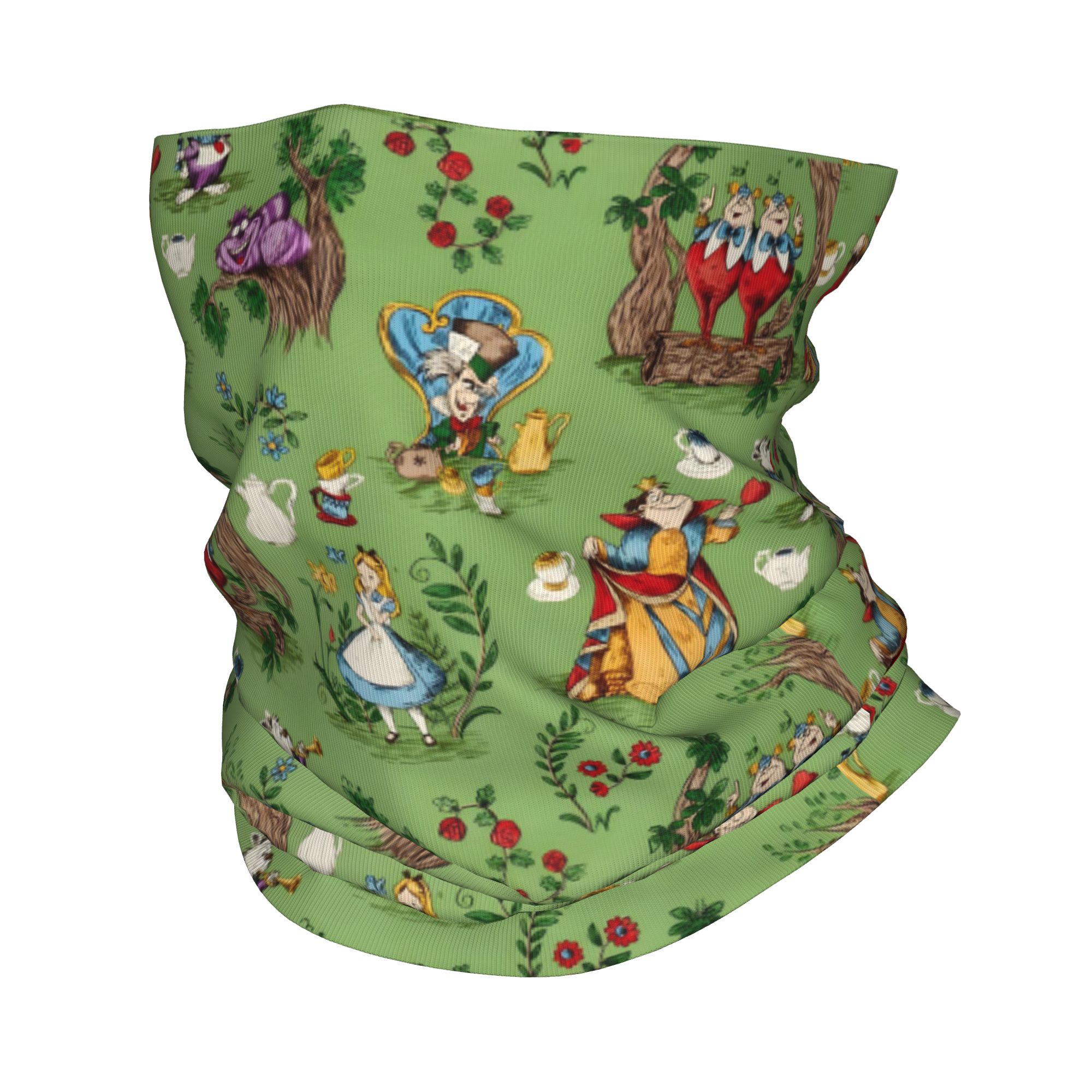 Custom A-Alice in W-Wonderland - Neck Gaiter Fleece review and price
