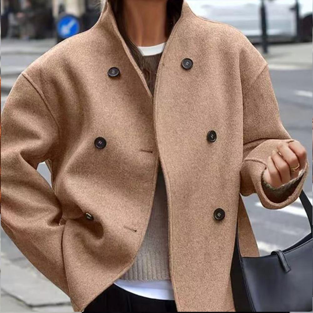 Lady Overcoat Women's Winter C - Wool Coat Peacoat review and price