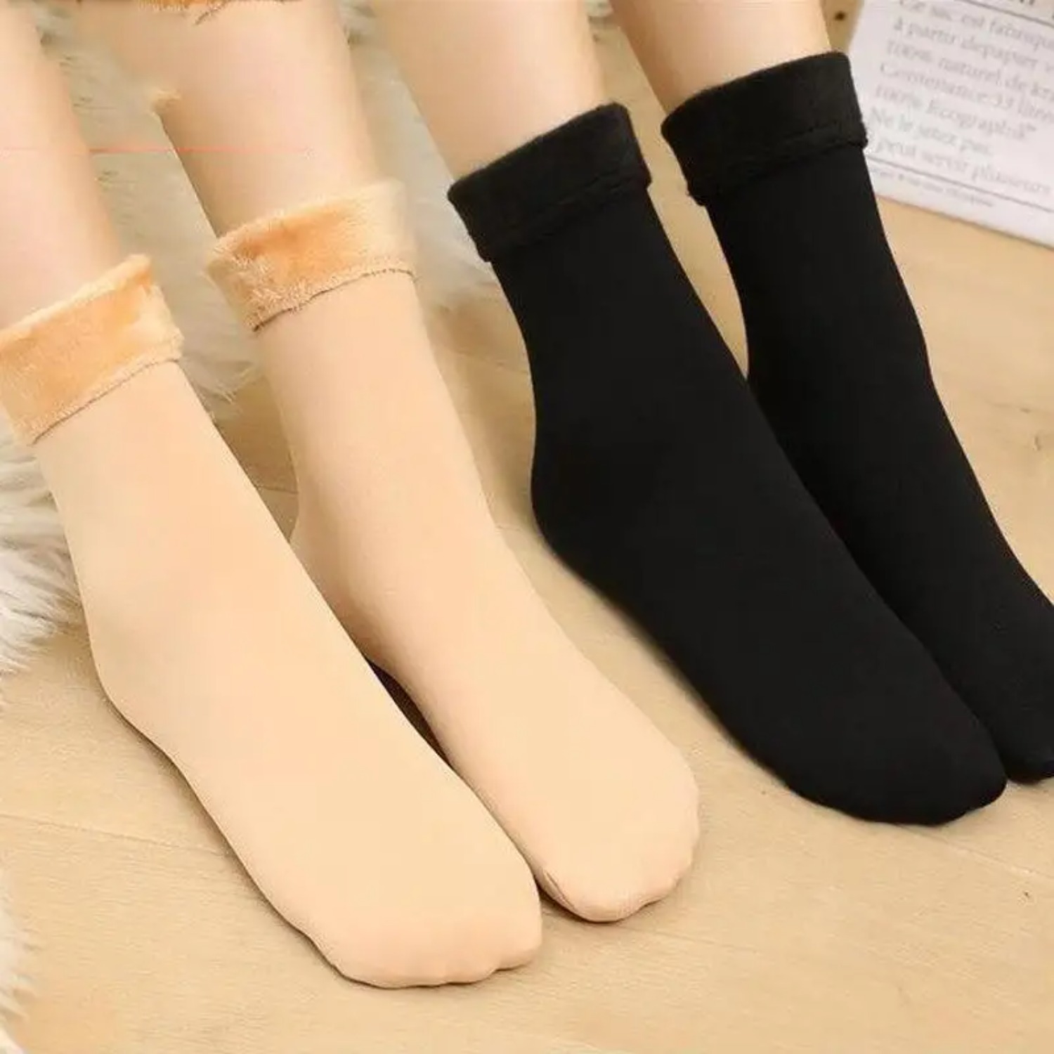 5Pairs/ Winter Warm Solid Wome - Thermal Sock Wool review and price