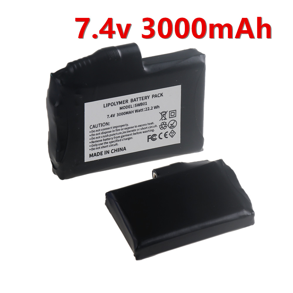 7.4V 3000mah Li-Polymer Batter - Heated Vest Battery review and price