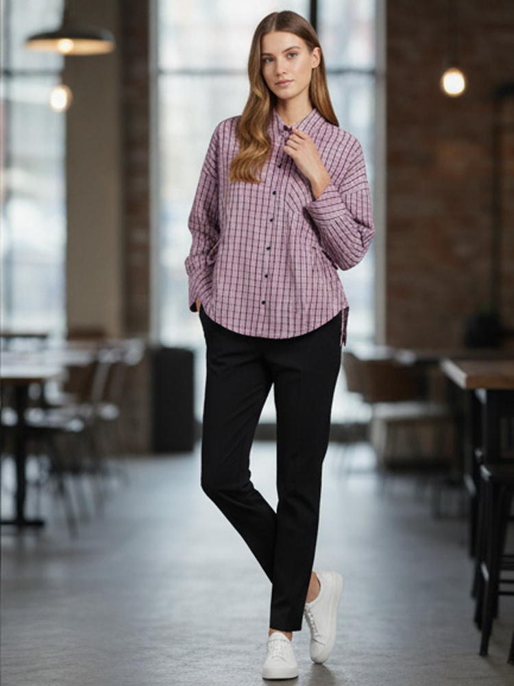 Women's Trendy Plaid Shirt Ele - Flannel Shirt Lined review and price