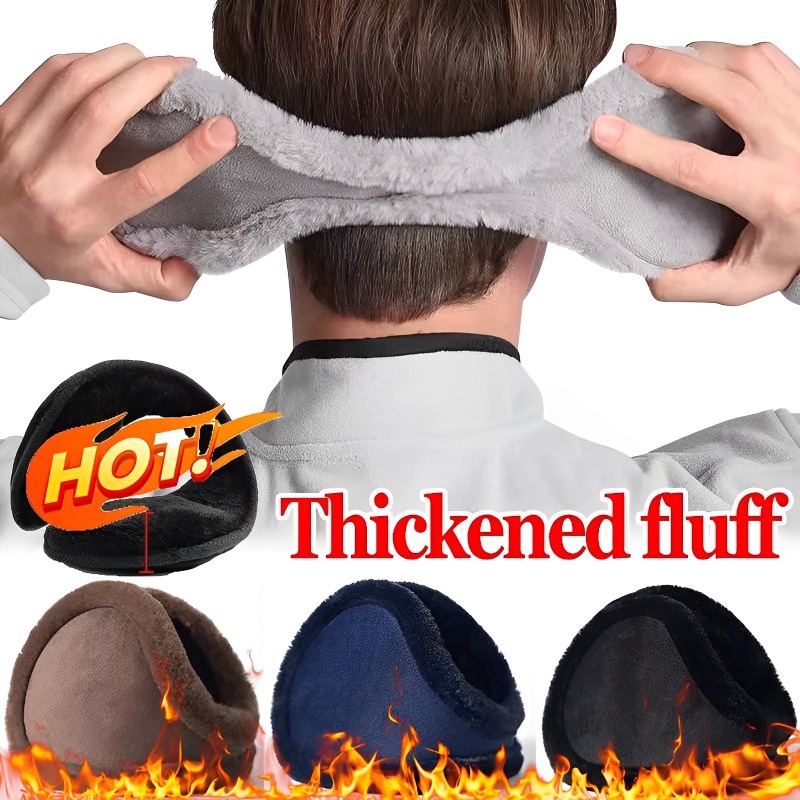 Thicken Fur Earmuffs Men Women - Winter Headband Fleece review and price