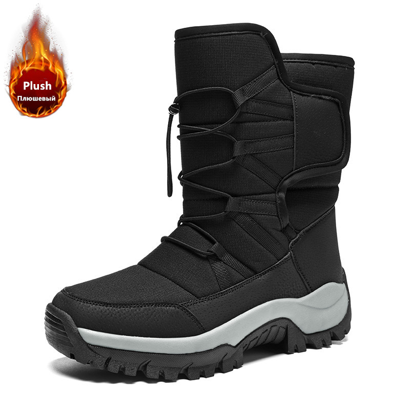 Men's Warm Plush Couple Snow B - Waterproof Winter Boot review and price