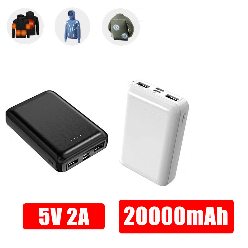 Mini Power Bank 20000mAh 5V 2A - Heated Vest Battery review and price