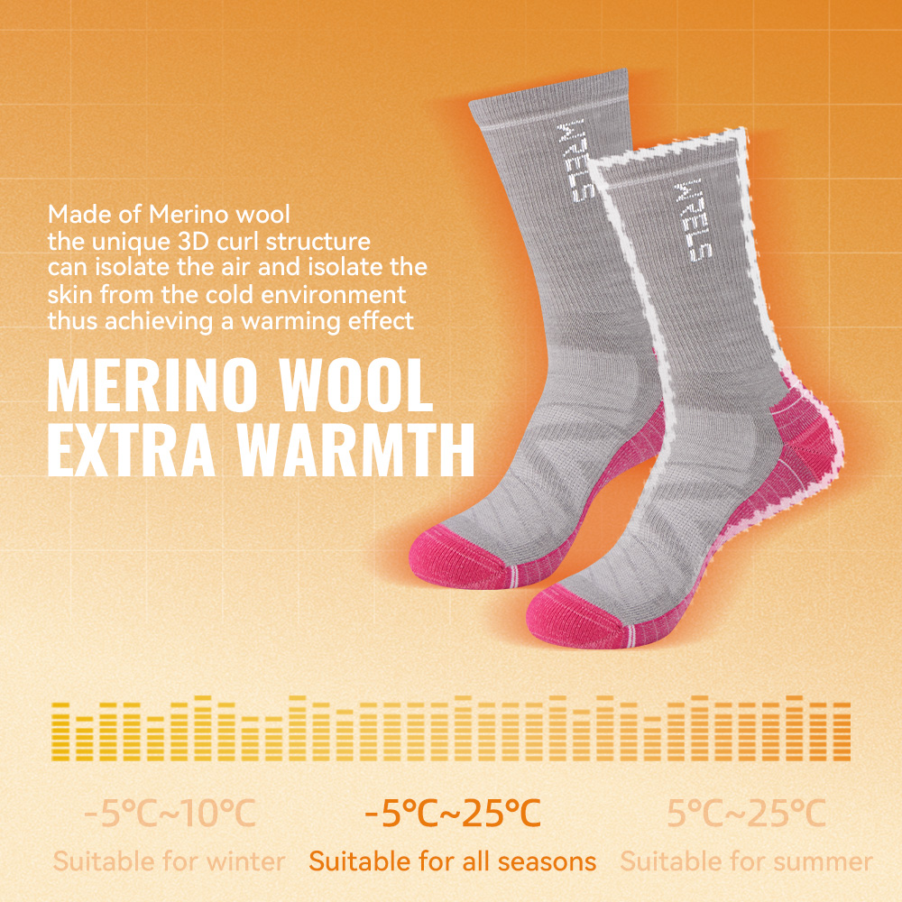 WRELS 1/2/3 Merino Wool Socks  - Thermal Sock Wool review and price