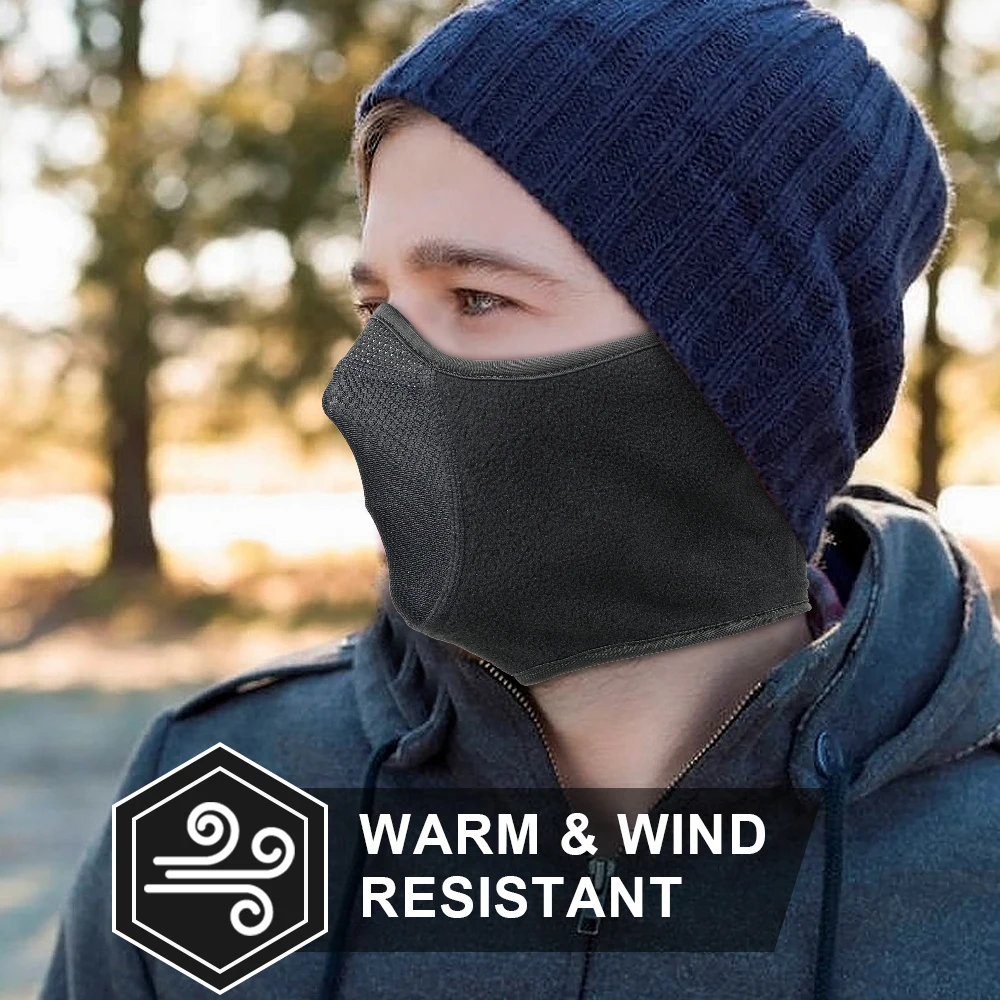 Winter Neck Warmer Ear Cover F - Fleece Ear Warmer Band review and price