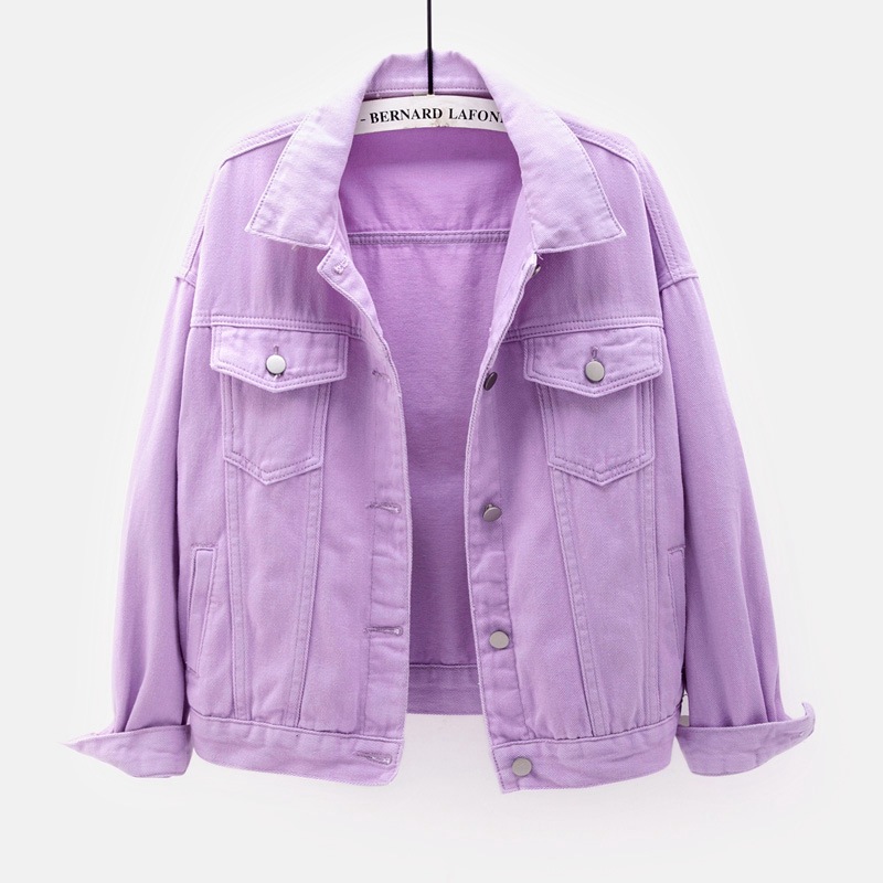 Solid Short Women's Denim Coat - Down Jacket Packable review and price