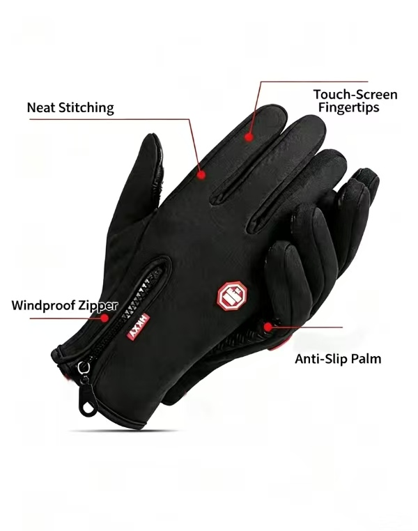 Touch Screen Windproof Sports  - Touch Screen Gloves review and price